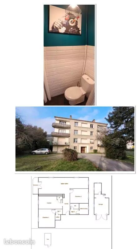 Appartement à vendre, 80m², Tournon-sur-Rhône