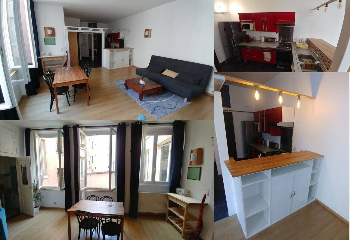 Appartement à louer, 51m², Lyon 1er