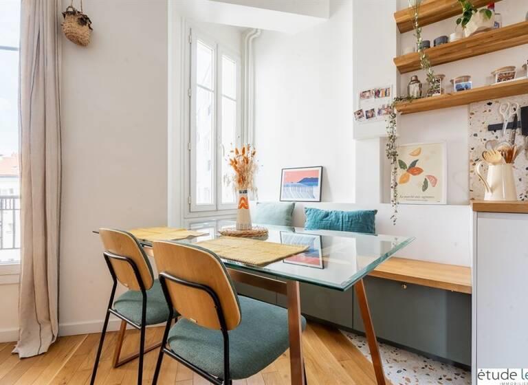 Appartement à vendre, 38m², Paris 18ème