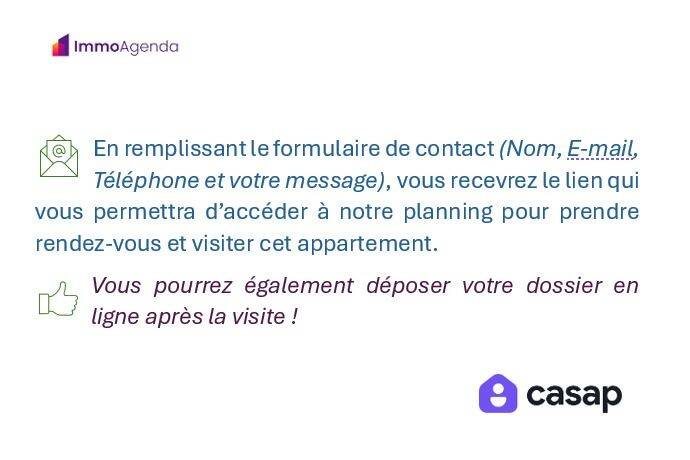 Appartement à louer, 40m², Paris 18ème