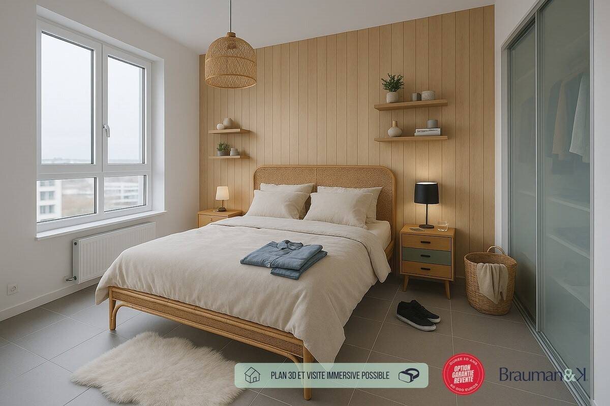 Appartement à vendre, 59m², Le Mans