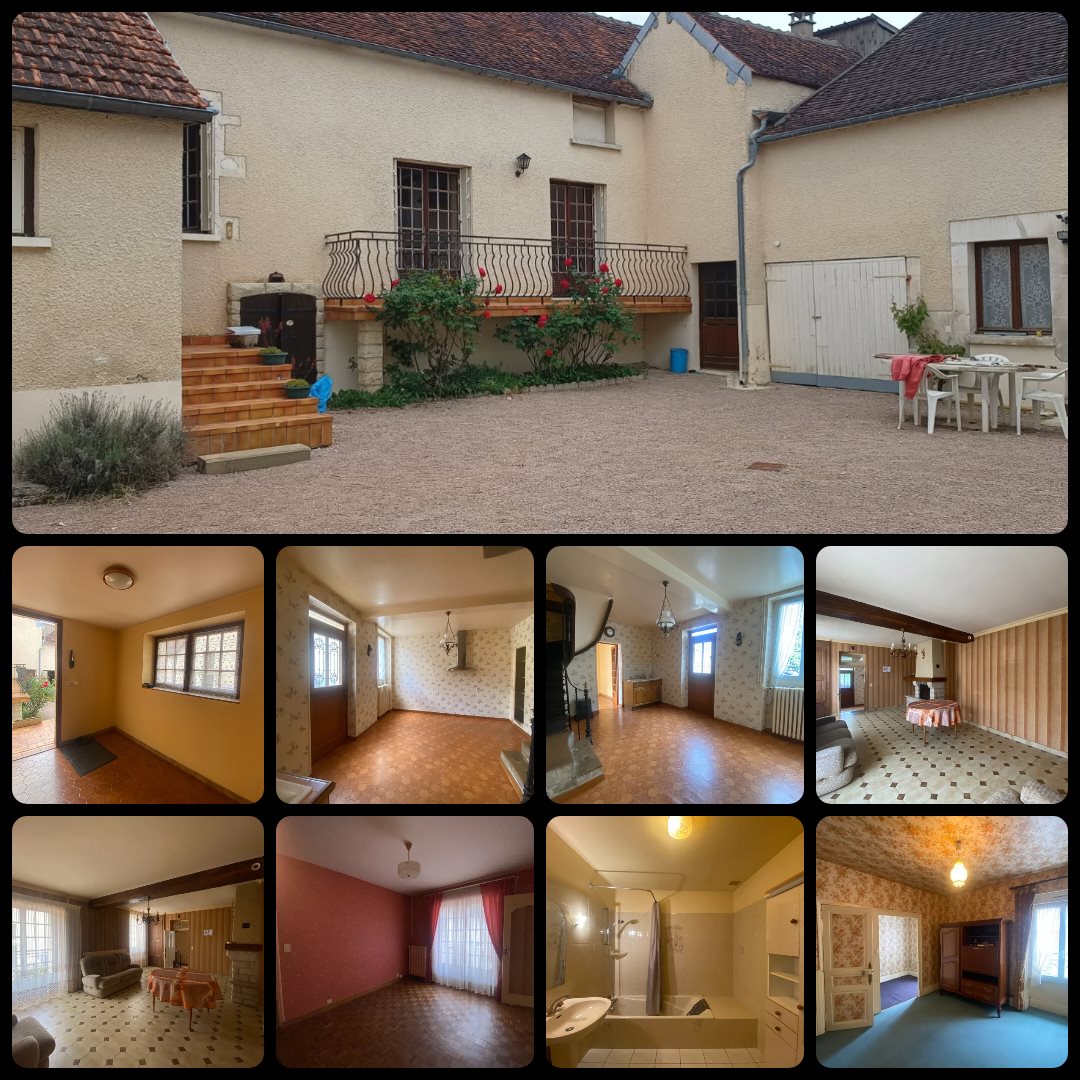 Maison à vendre, 170m², Epineuil