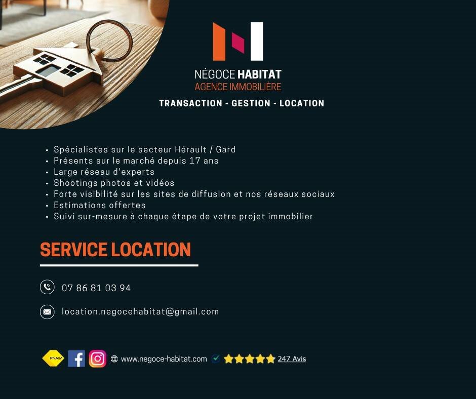 Appartement à louer, 33m², Argelliers