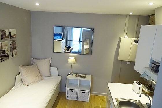 Appartement à louer, 17m², Paris 16ème