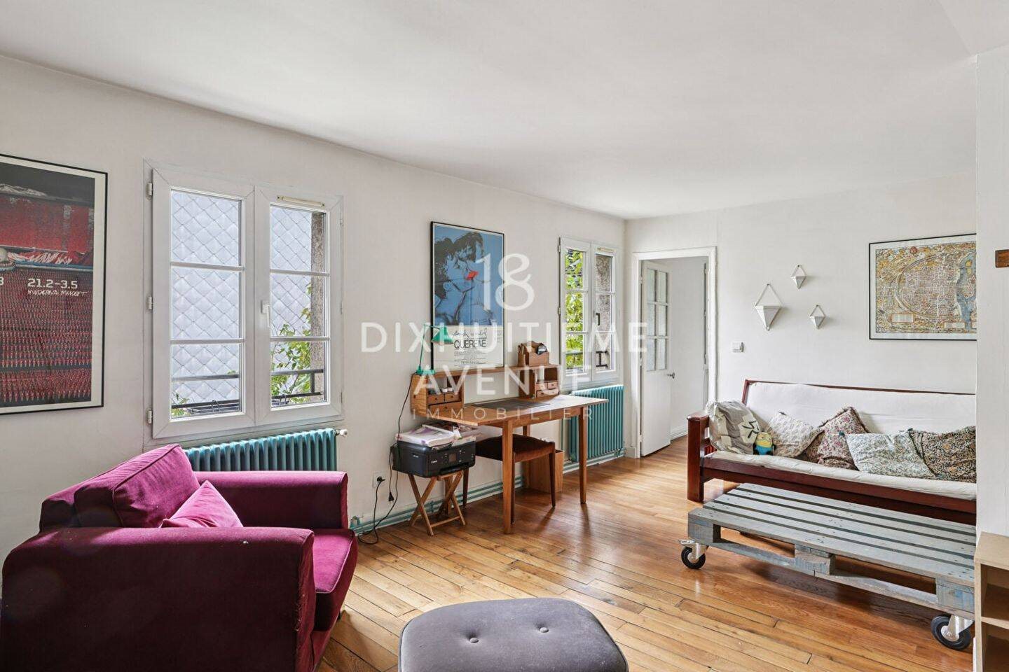 Appartement à louer, 52m², Paris 18ème