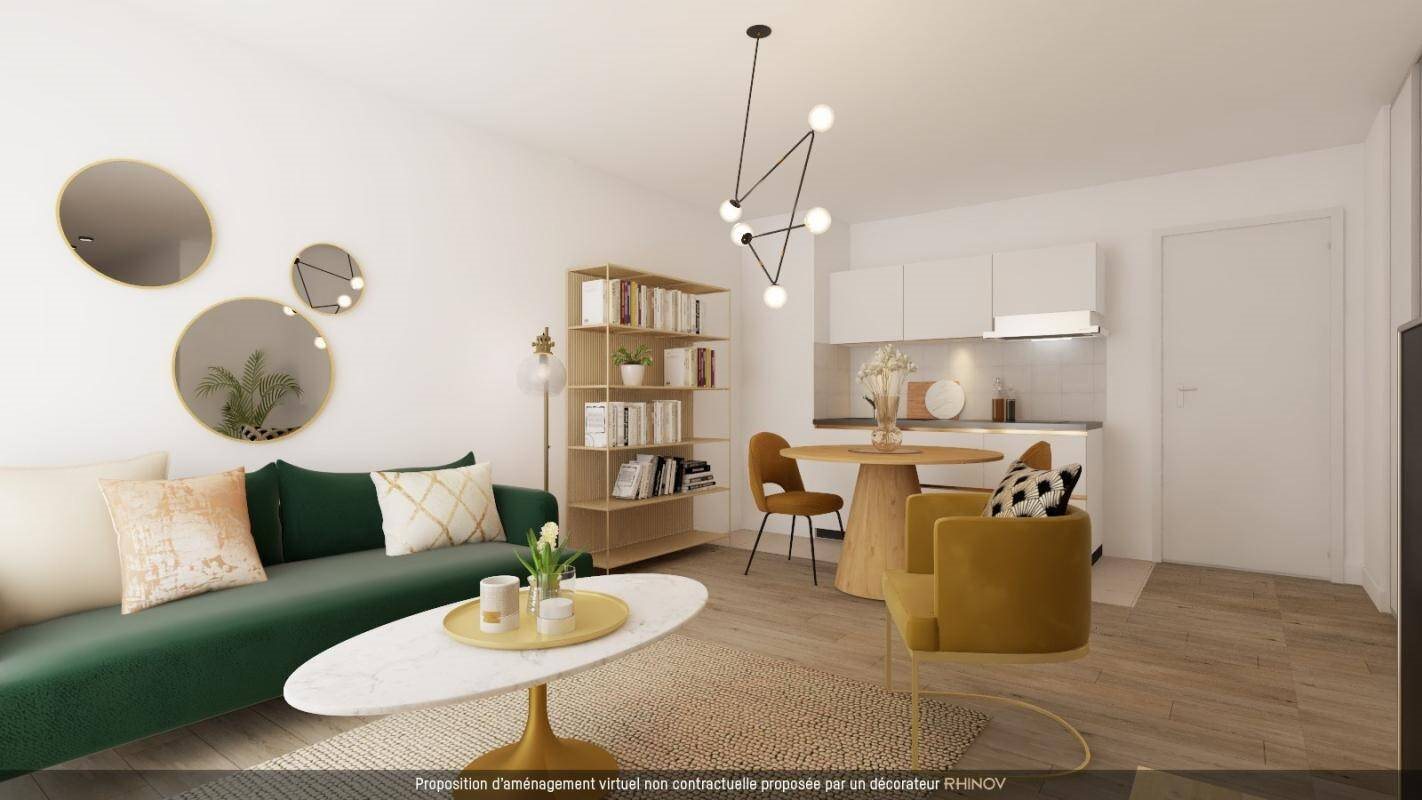 Appartement à louer, 46m², Rennes