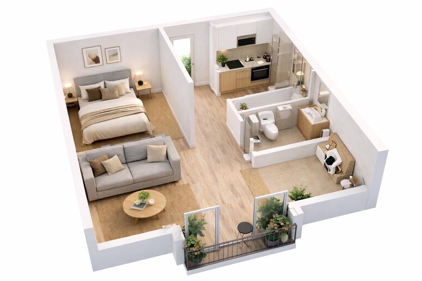 Appartement à vendre, 42m², Pleurtuit