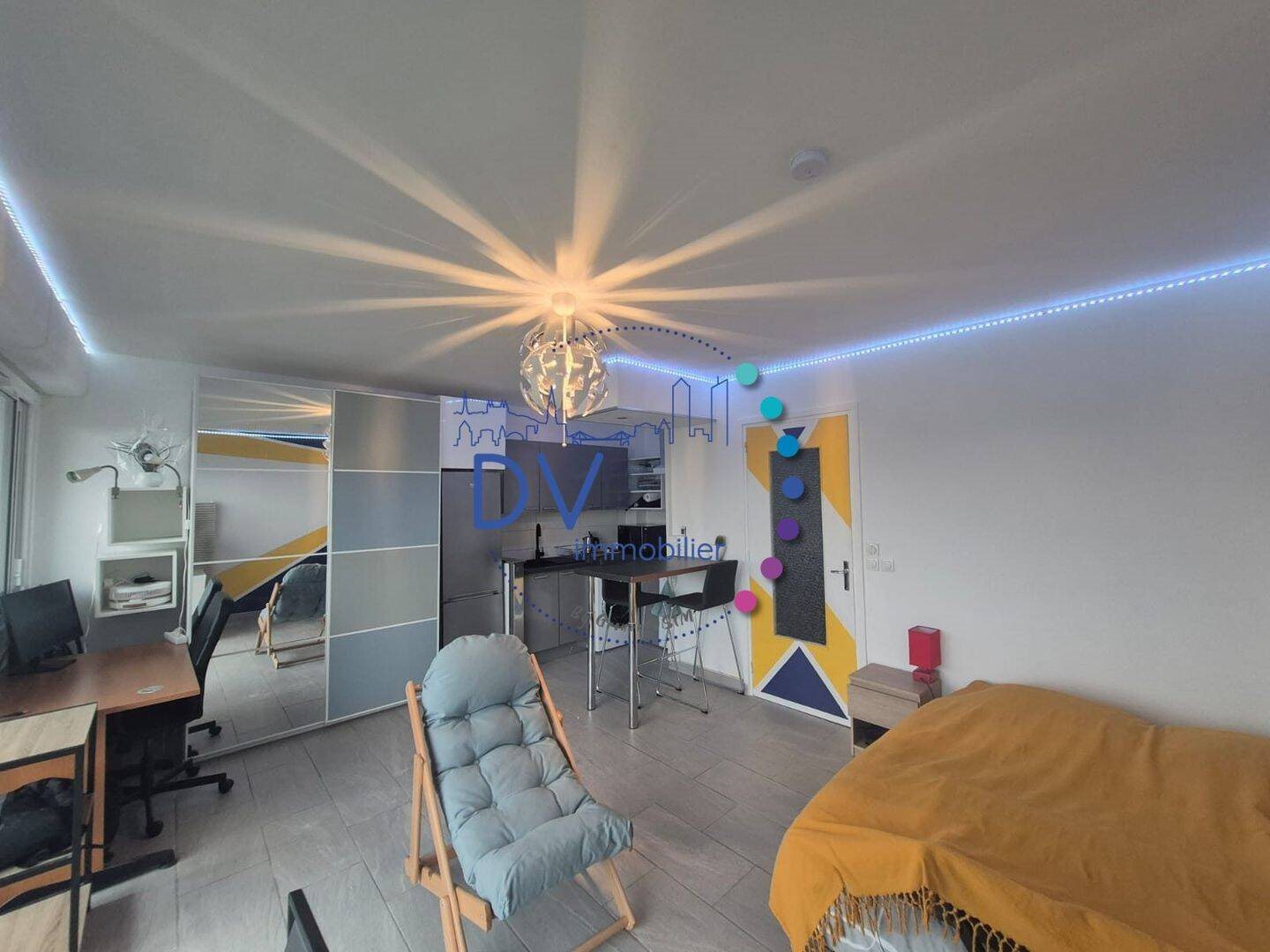 Appartement à louer, 27m², Lyon 7ème