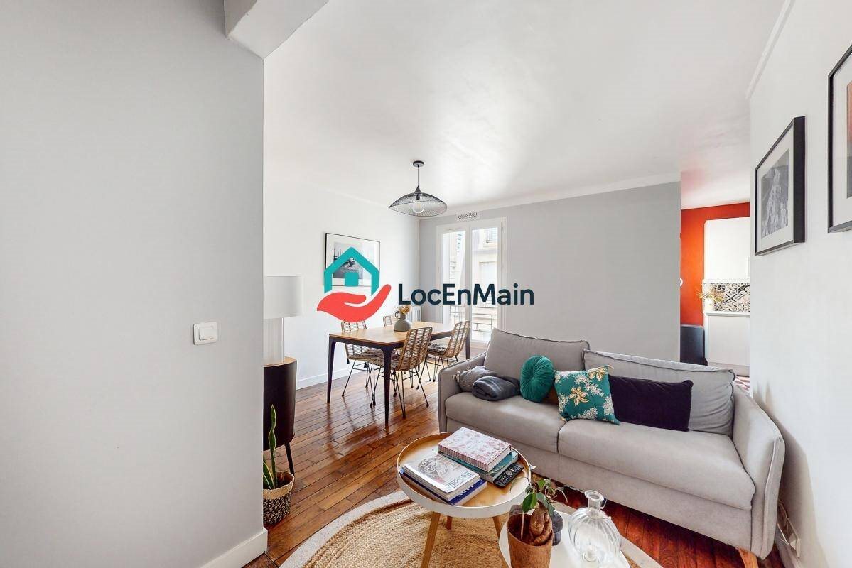 Appartement à louer, 51m², Paris 19ème