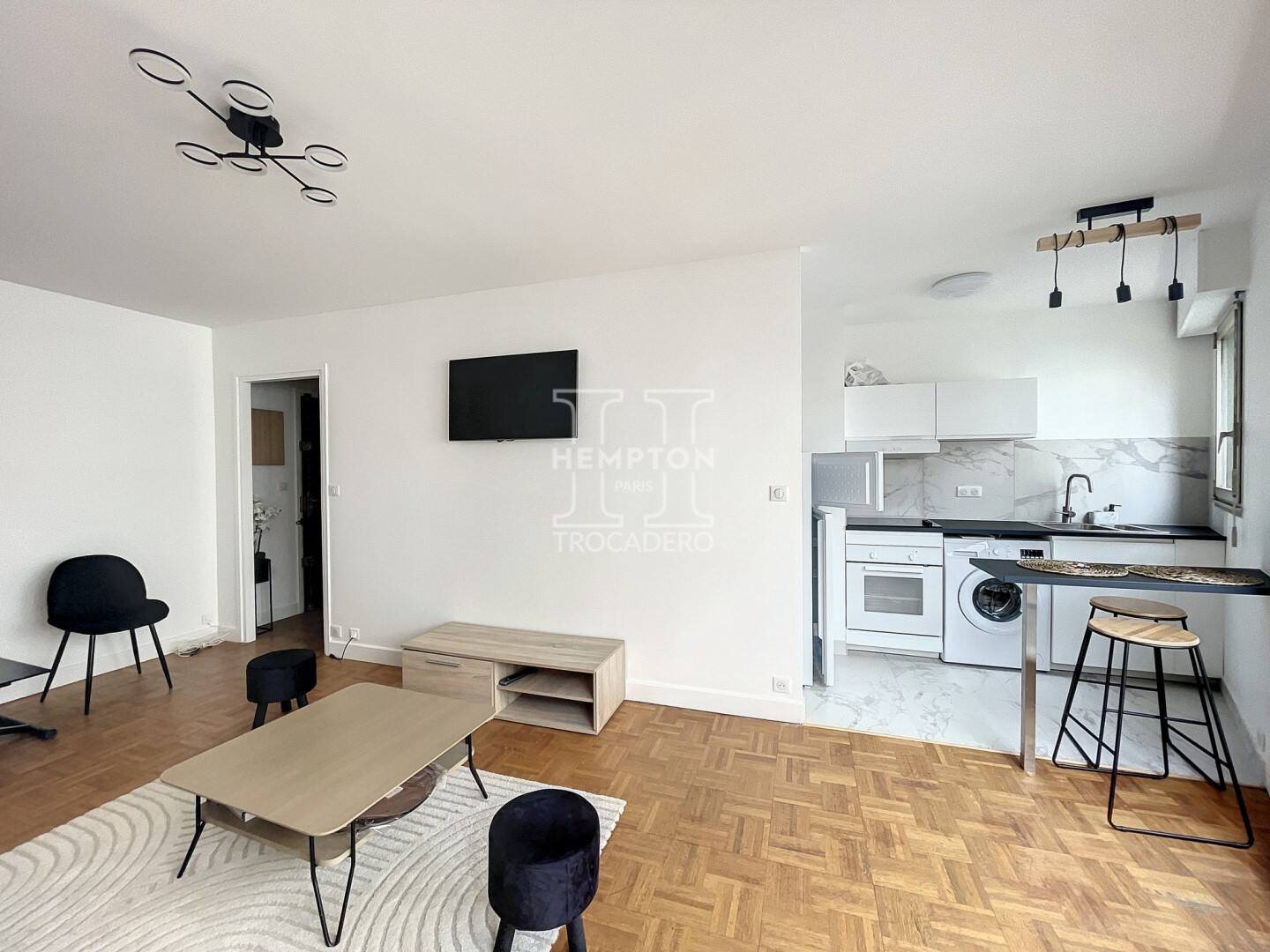 Appartement à louer, 29m², Paris 16ème