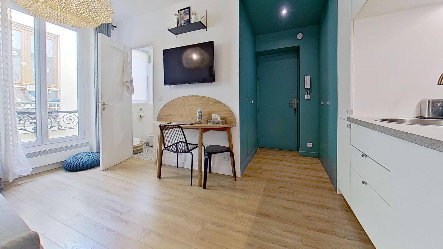 Appartement à louer, 18m², Paris 19ème