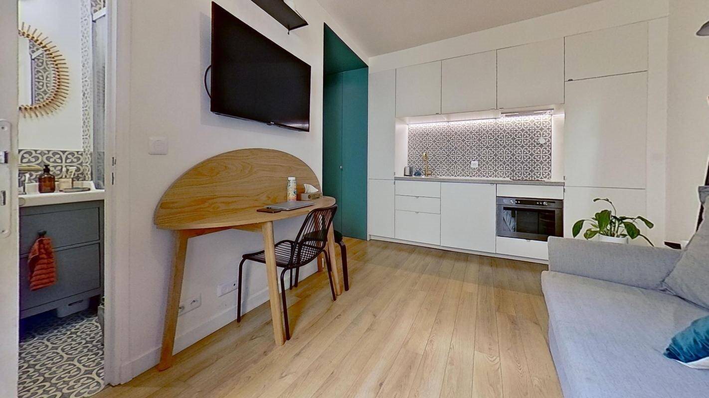 Appartement à louer, 18m², Paris 19ème