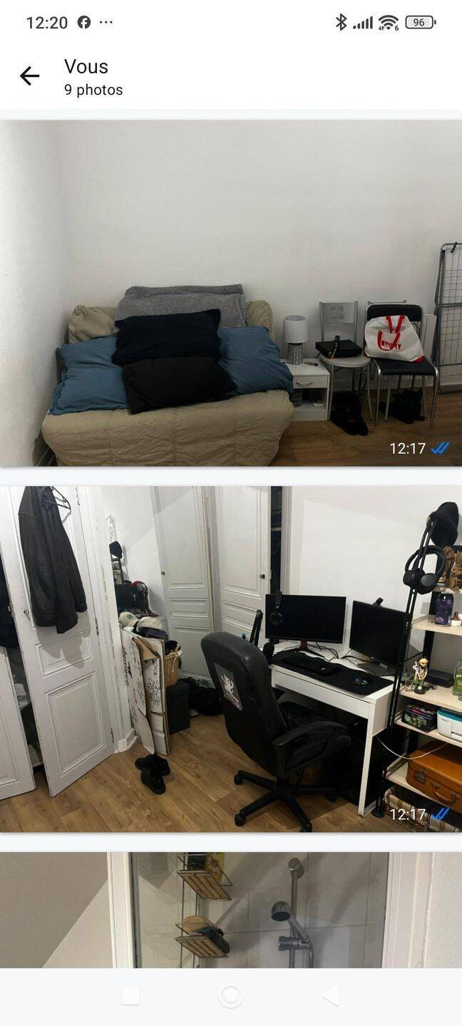 Appartement à louer, 19m², Tours