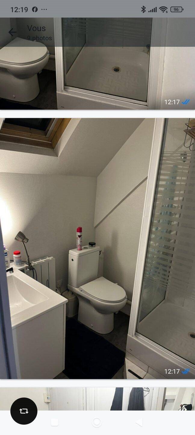 Appartement à louer, 19m², Tours