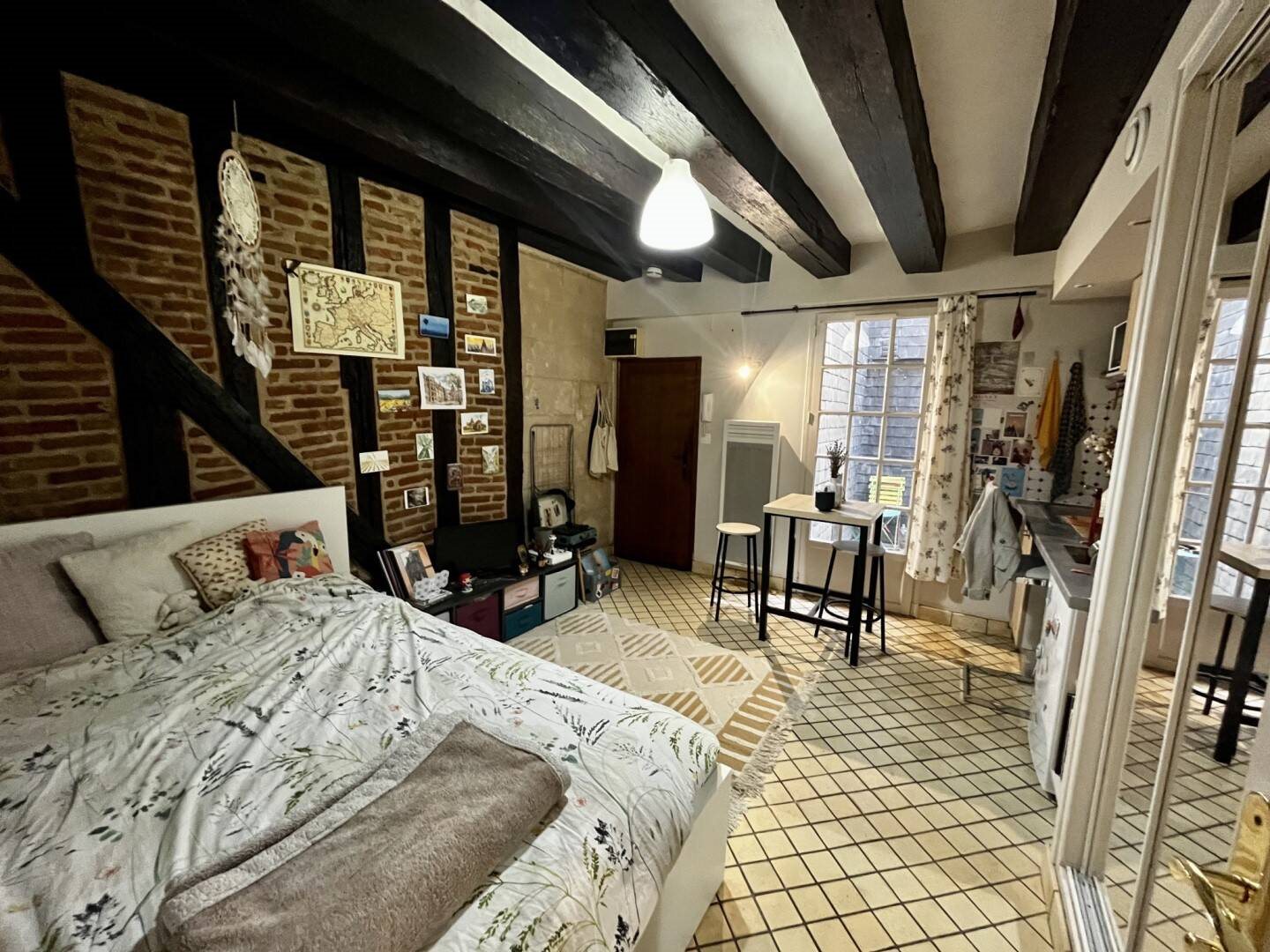 Appartement à louer, 18m², Tours