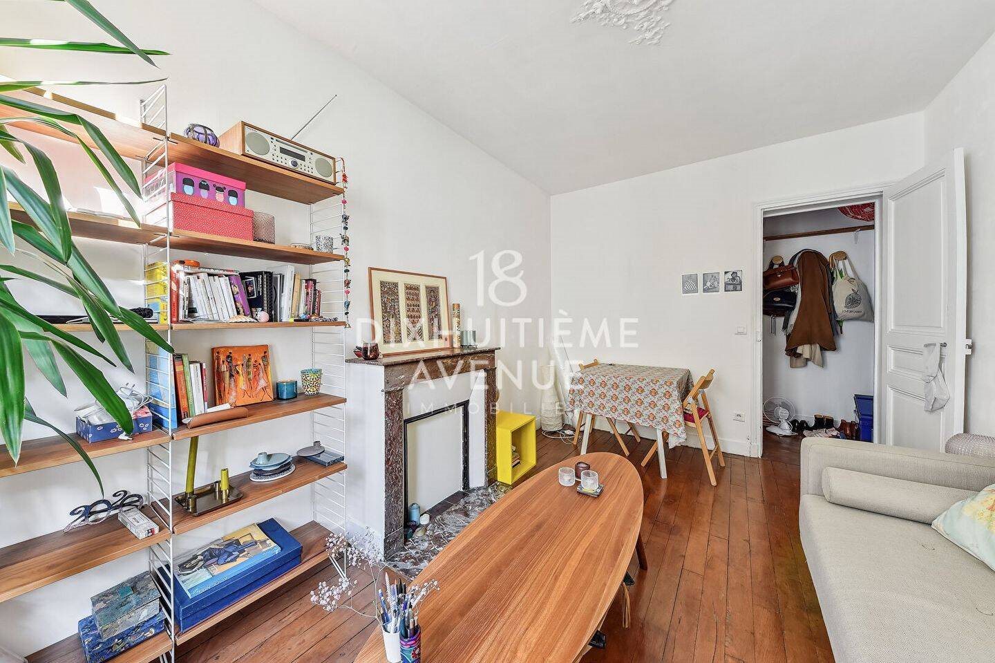 Appartement à louer, 33m², Paris 18ème