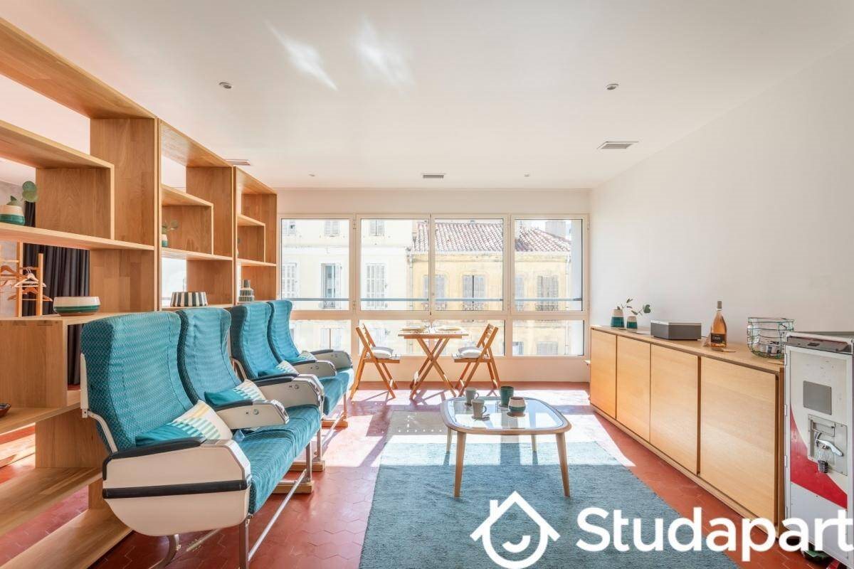 Appartement à louer, 52m², Marseille 2ème