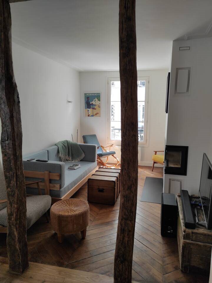 Appartement à louer, 65m², Paris 18ème