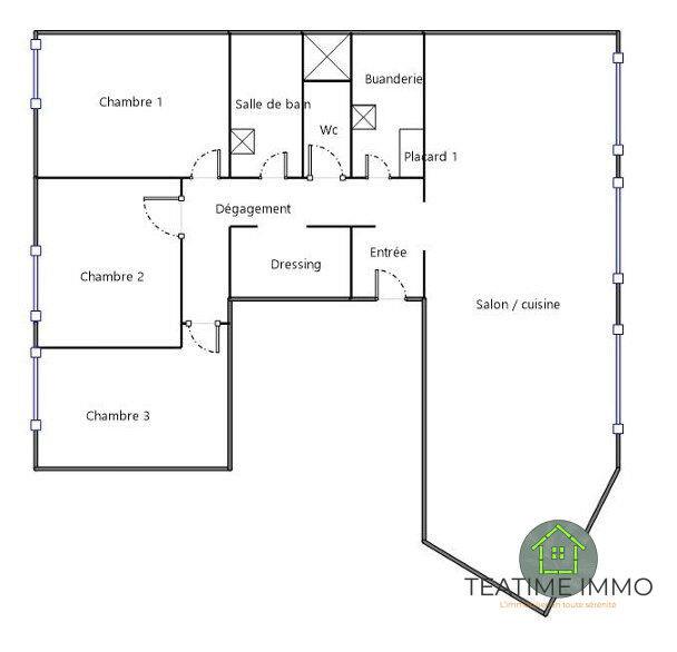 Appartement à vendre, 94m², Clermont-Ferrand