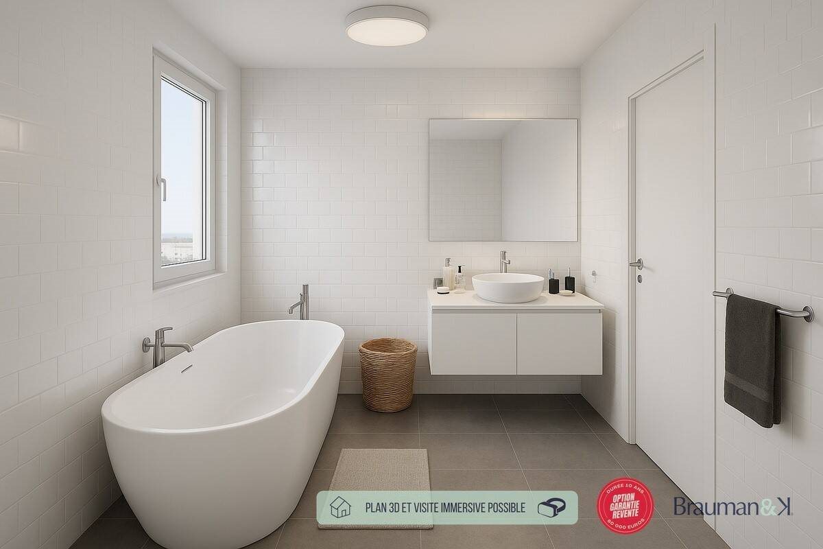 Appartement à vendre, 66m², Hem