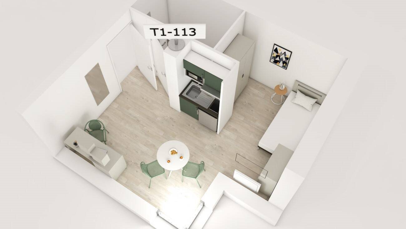 Appartement à louer, 22m², Grenoble