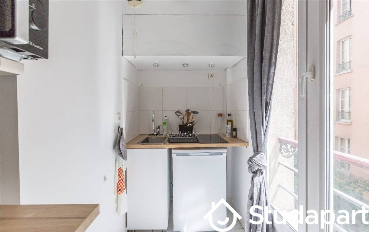 Appartement à louer, 23m², Paris 19ème