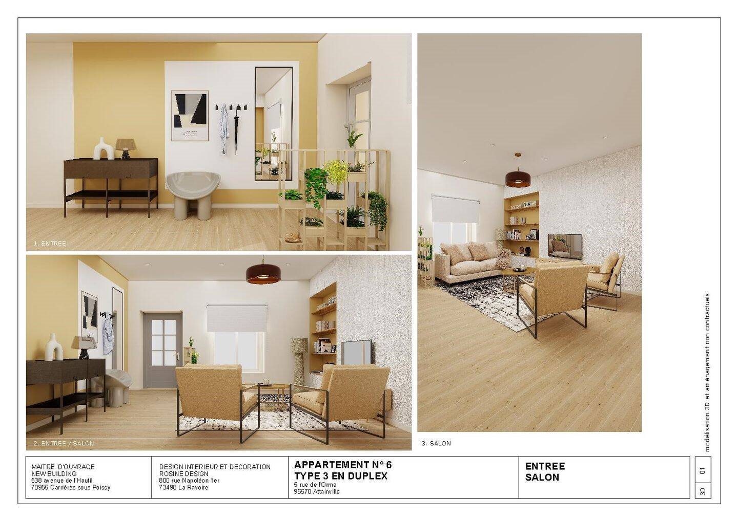 Appartement à vendre, 70m², Attainville