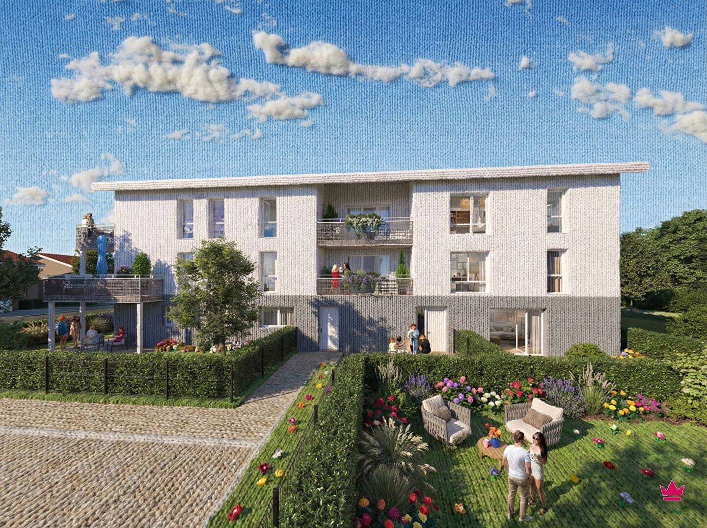 Appartement à vendre, 58m², Chasse-sur-Rhône