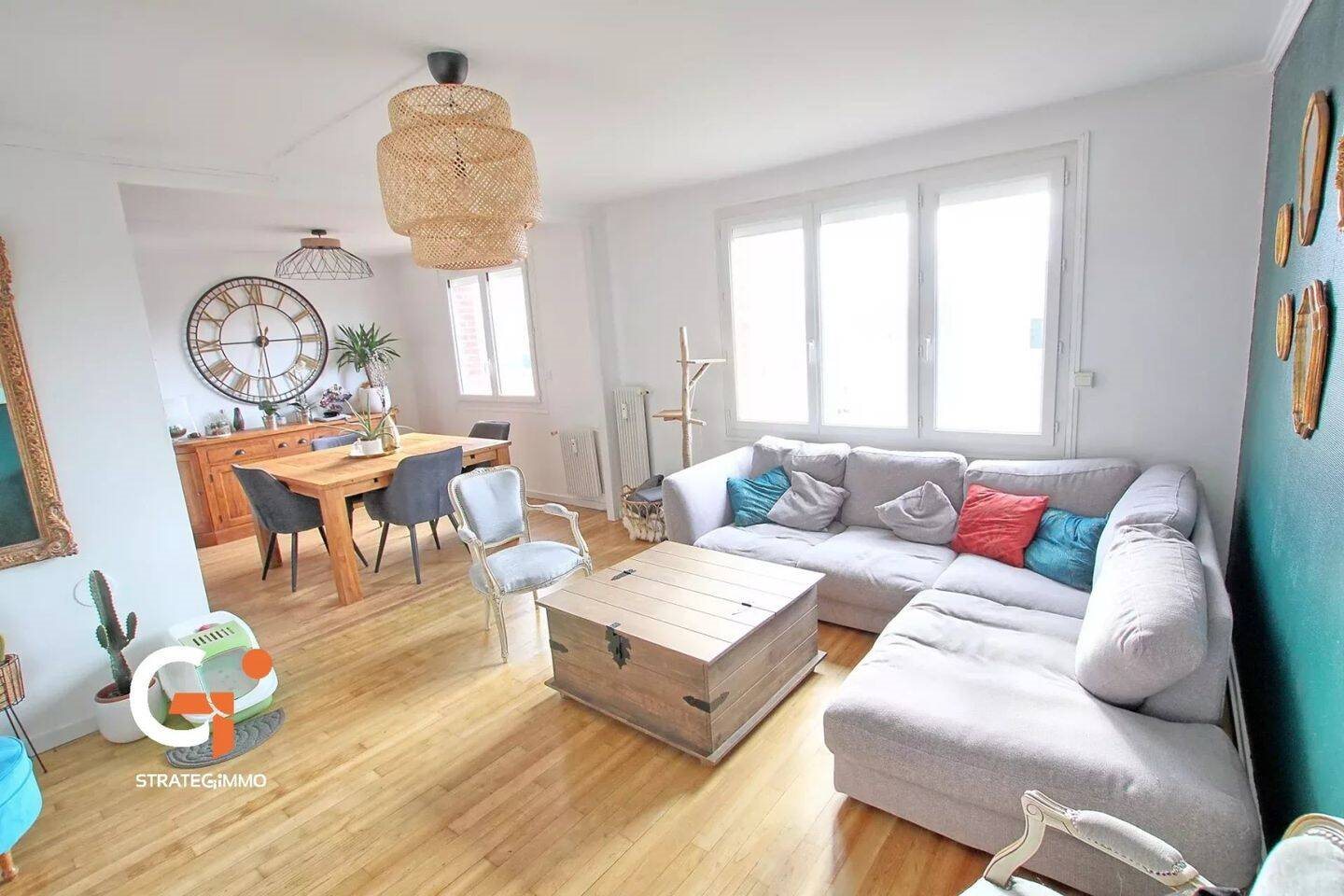 Appartement à louer, 68m², Sotteville-lès-Rouen