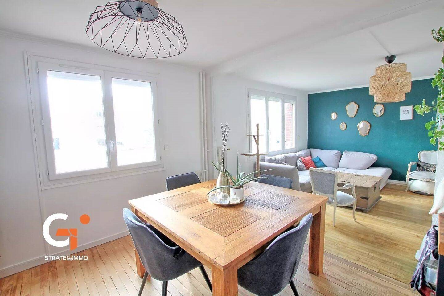 Appartement à louer, 68m², Sotteville-lès-Rouen