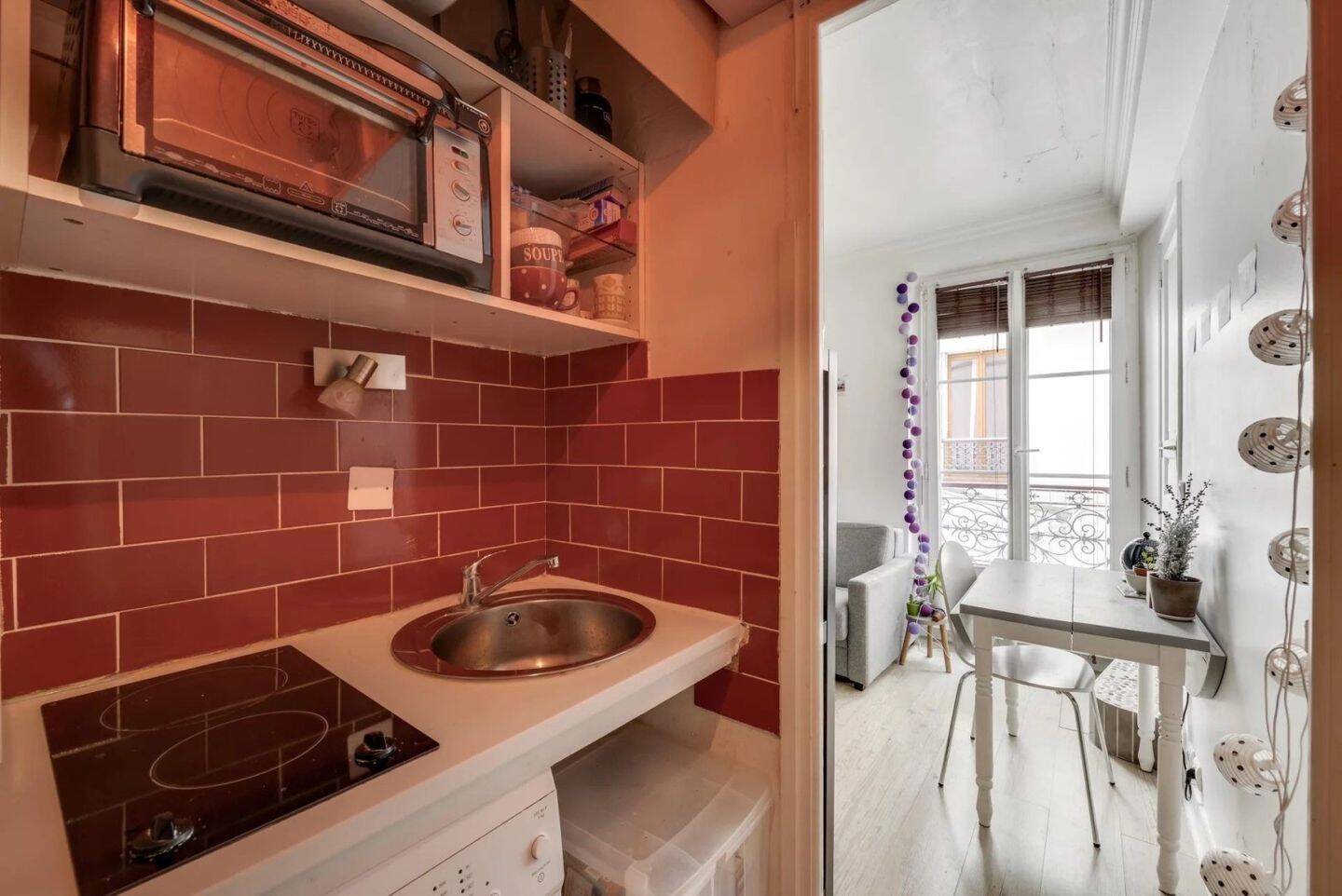 Appartement à louer, 17m², Paris 18ème