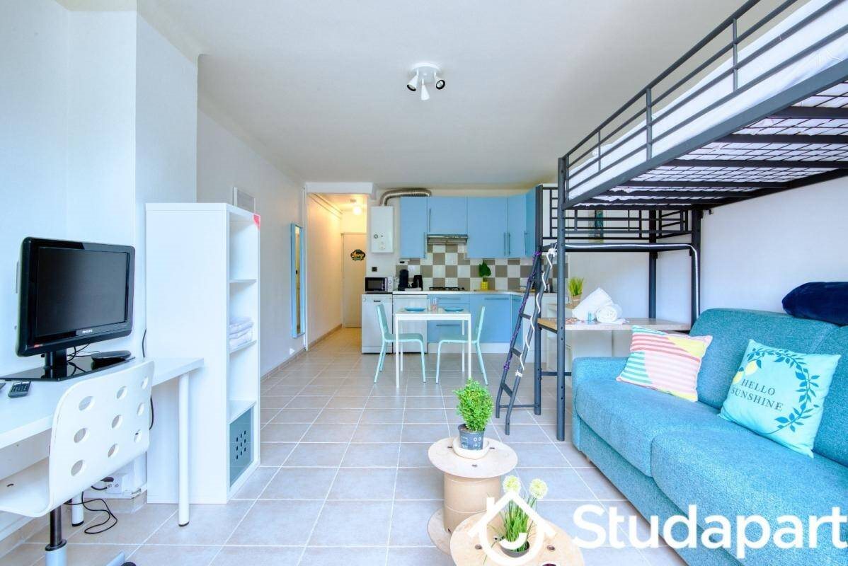 Appartement à louer, 30m², Marseille 8ème