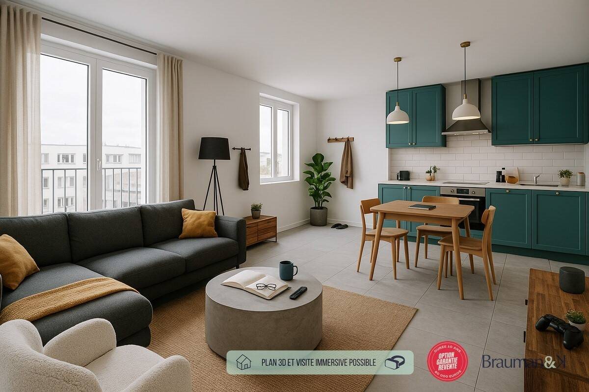 Appartement à vendre, 90m², Lorient