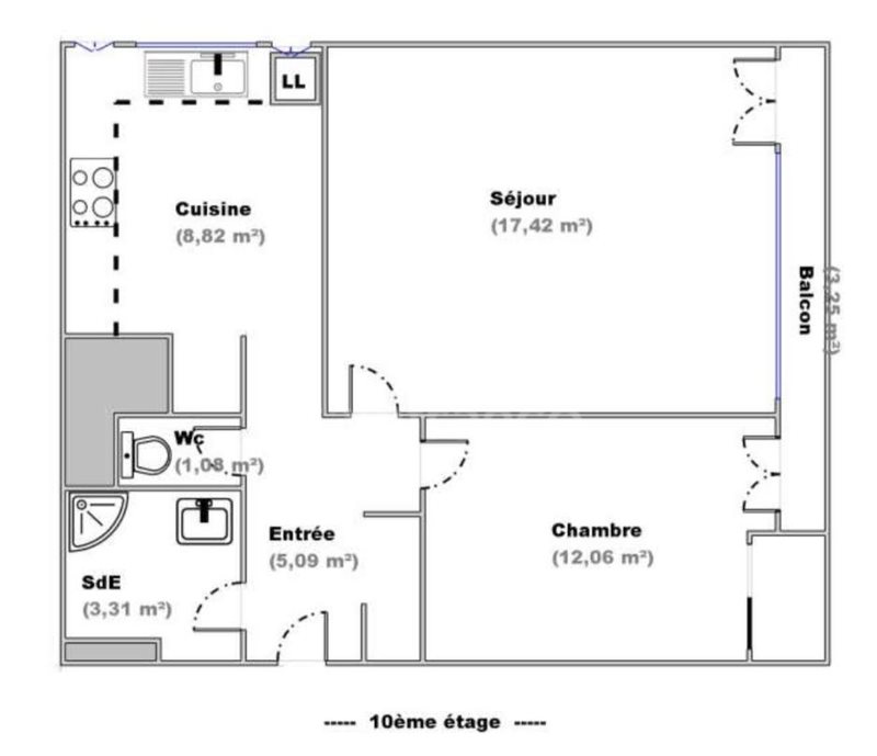 Appartement à vendre, 49m², Epinay-sous-Sénart
