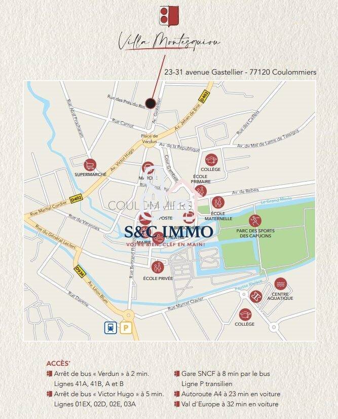 Appartement à vendre, 39m², Coulommiers