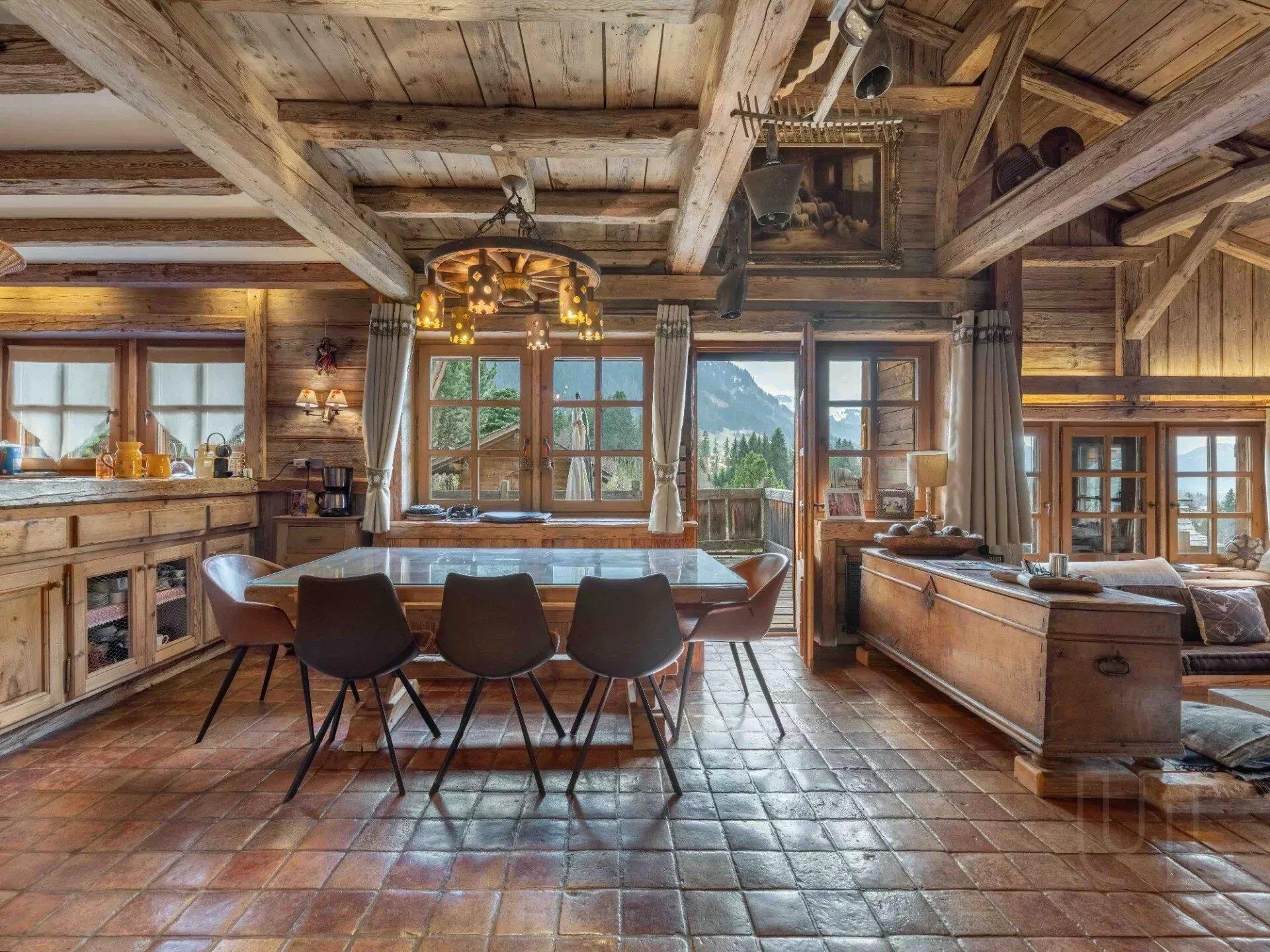 Exceptional Chalet Near ViLLAGE Center & Slopes - PANORAMiC ViEW - Megève