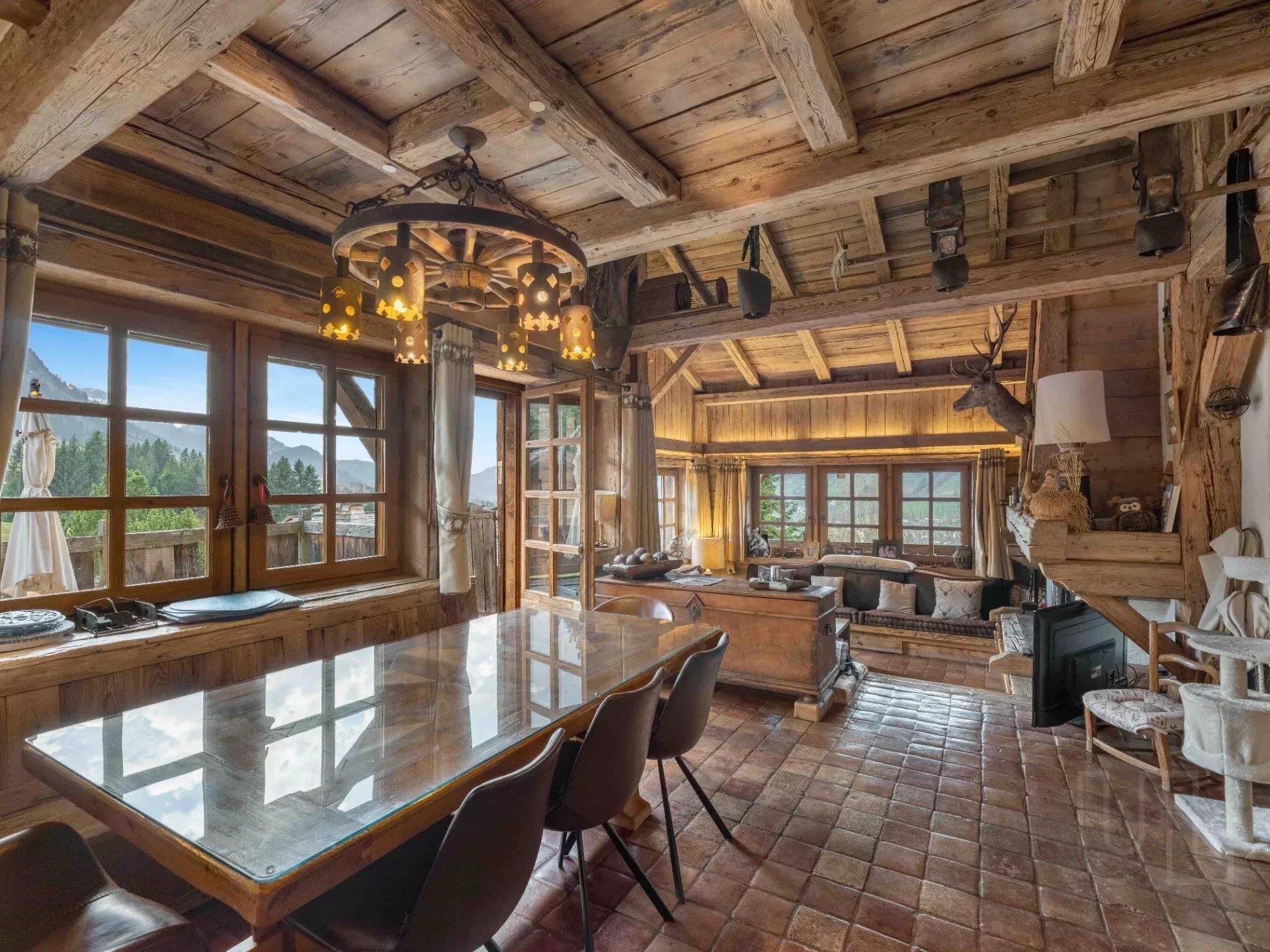 Exceptional Chalet Near ViLLAGE Center & Slopes - PANORAMiC ViEW - Megève
