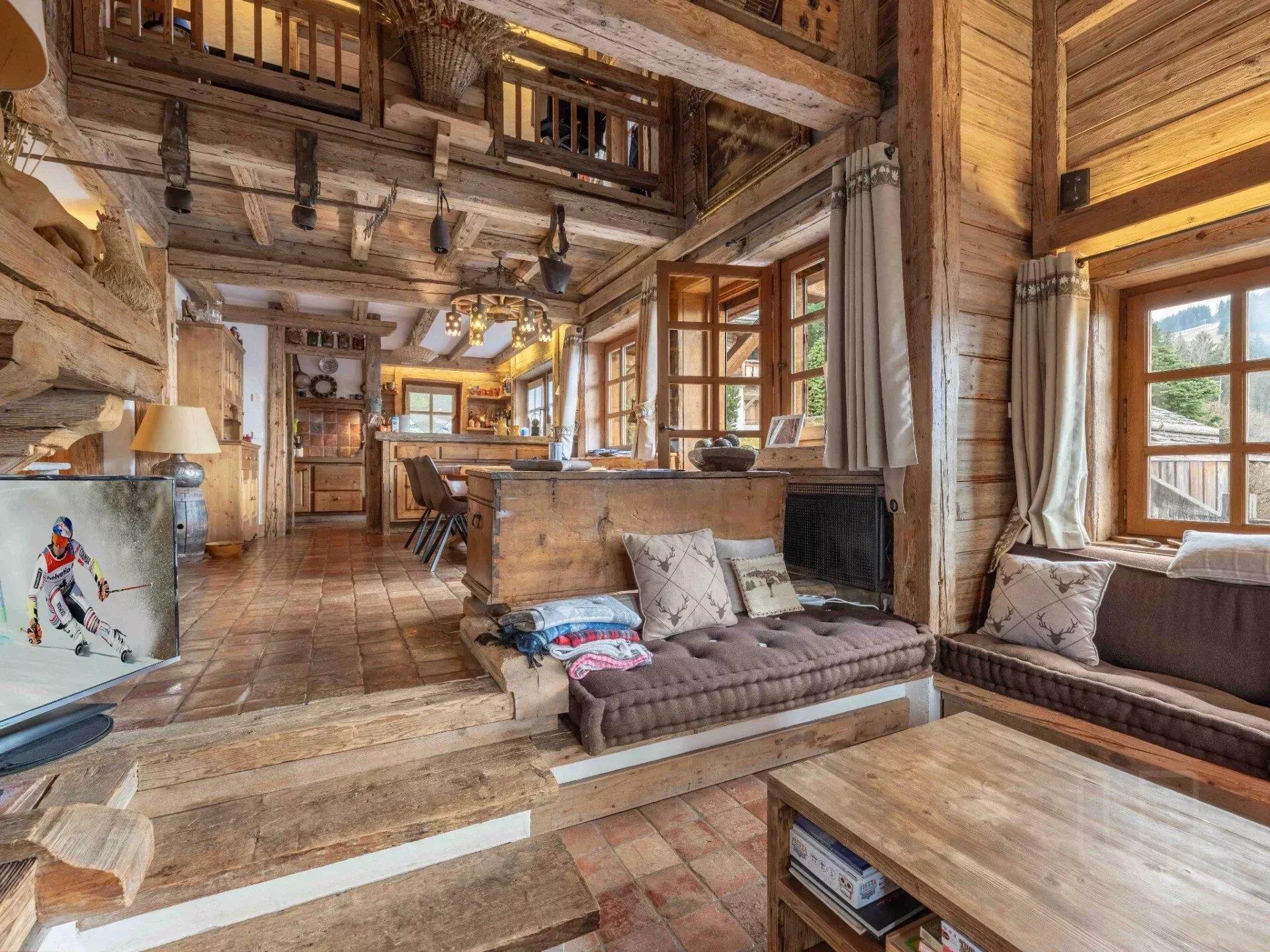 Exceptional Chalet Near ViLLAGE Center & Slopes - PANORAMiC ViEW - Megève