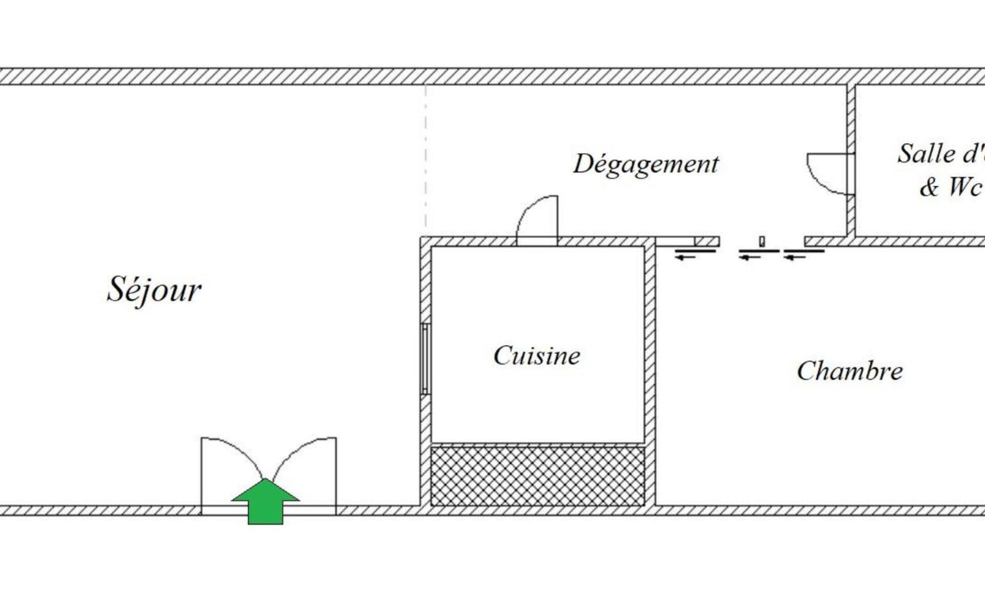 Appartement à vendre, 28m², Paris 14ème