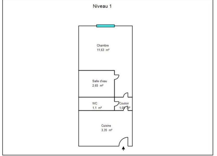 Appartement à vendre, 19m², Mende
