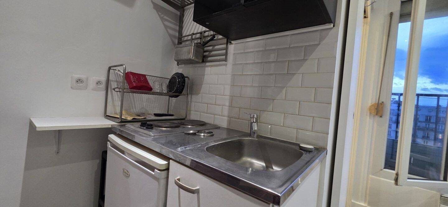 Appartement à louer, 14m², Paris 19ème