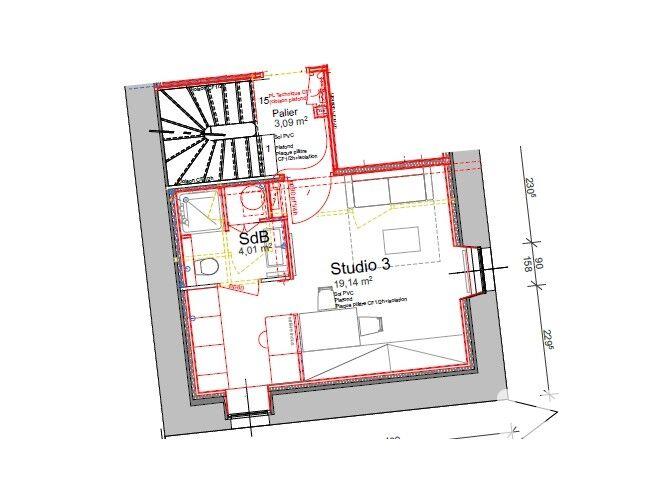 Appartement à vendre, 29m², Saint-Martin-des-Champs