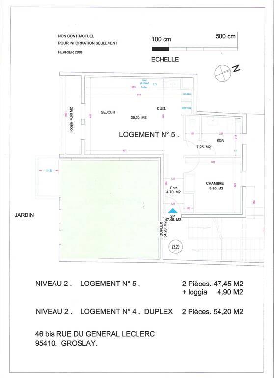 Maison à louer, 48m², Groslay