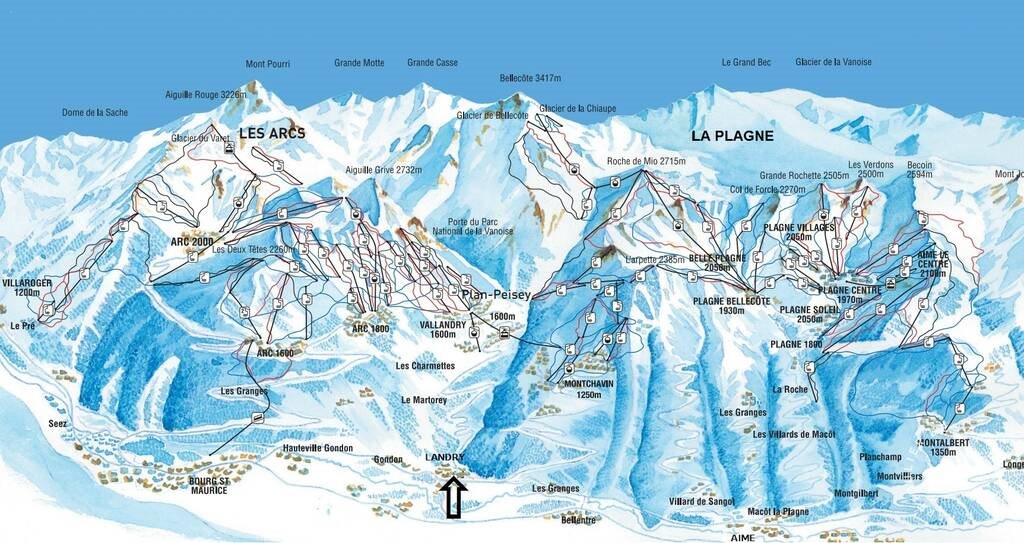 Maison à vendre, 230m², Landry (Les Arcs)