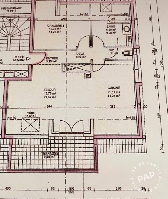 Appartement à louer, 57m², Horbourg-Wihr