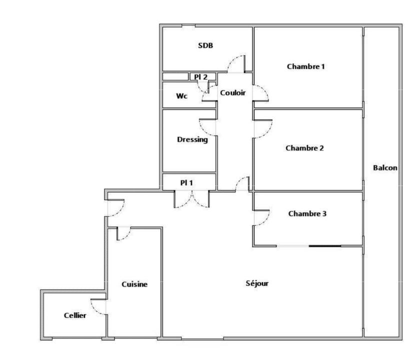 Appartement à vendre, 91m², Marseille 6ème