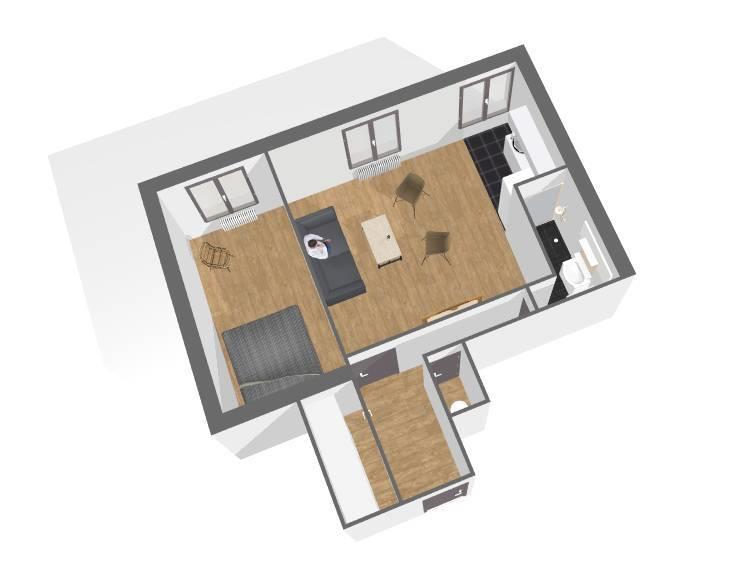 Appartement à louer, 41m², Paris 17ème