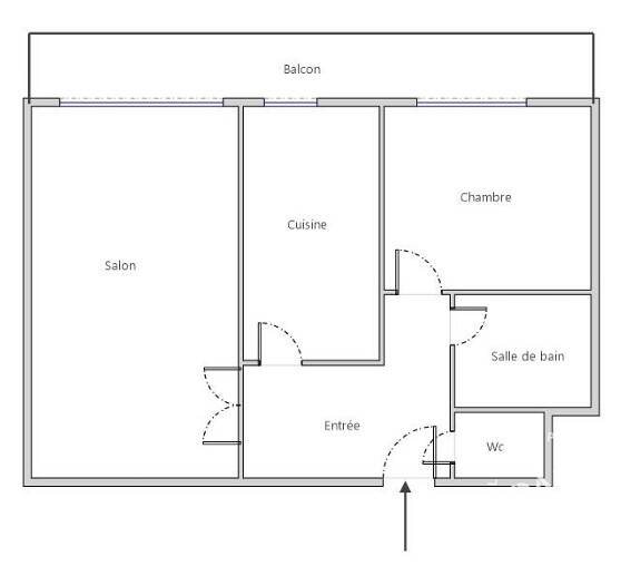Appartement à vendre, 45m², Puteaux