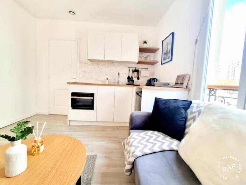 Appartement à louer, 27m², Paris 19ème