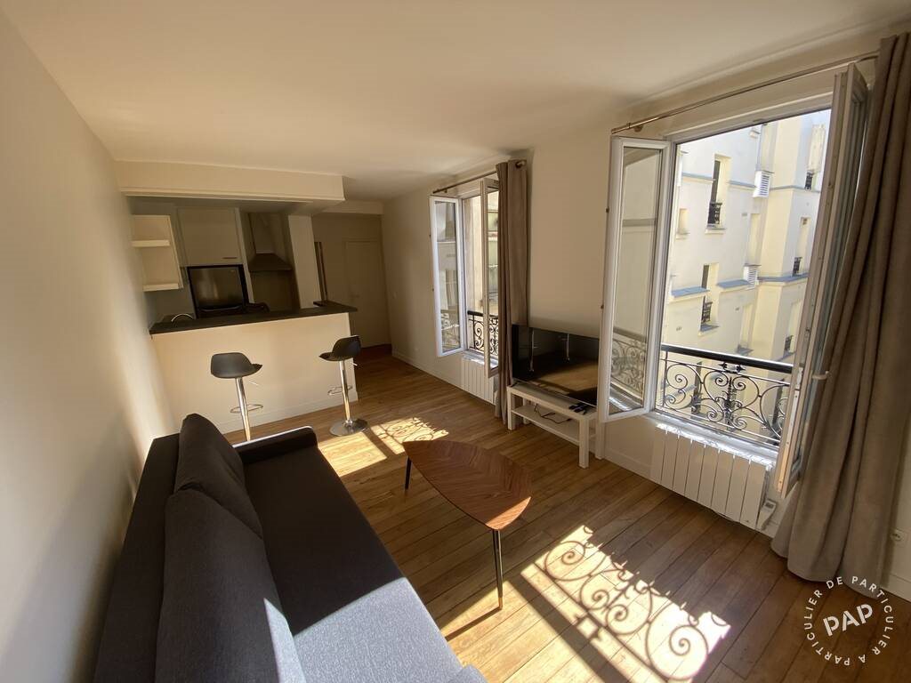 Appartement à louer, 28m², Paris 17ème